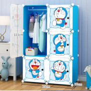TỦ NHỰA GHÉP 6 ÔTHÂN SÂU 37cm. Đựng đồ cho bé. Tặng 1 treo đồ.